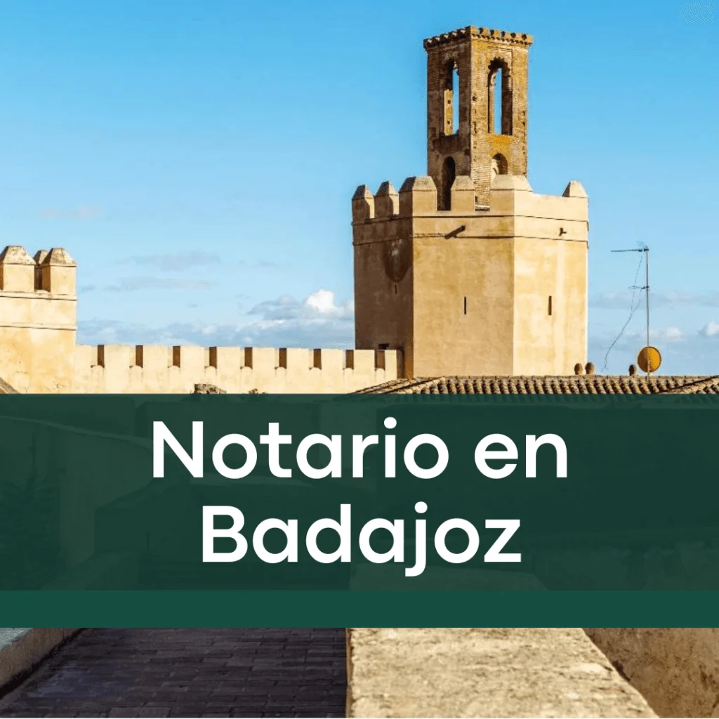 Notario en Badajoz