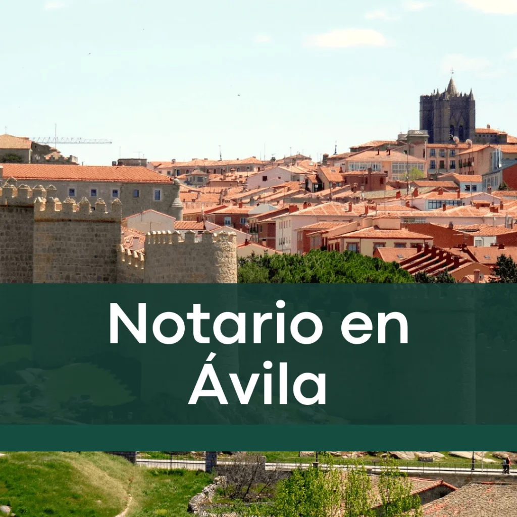 Notario en Ávila